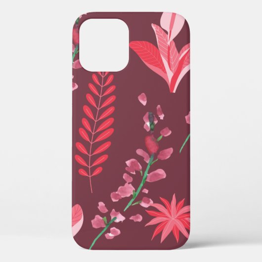 花の模様。 Case-Mate iPhoneケース (裏面)