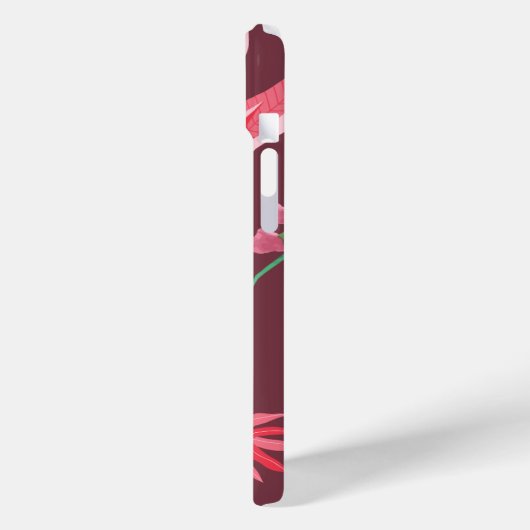 花の模様。 Case-Mate iPhoneケース (裏面 / 左)