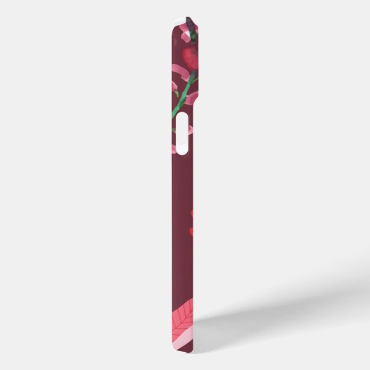 花の模様。 Case-Mate iPhoneケース (裏面 / 右)