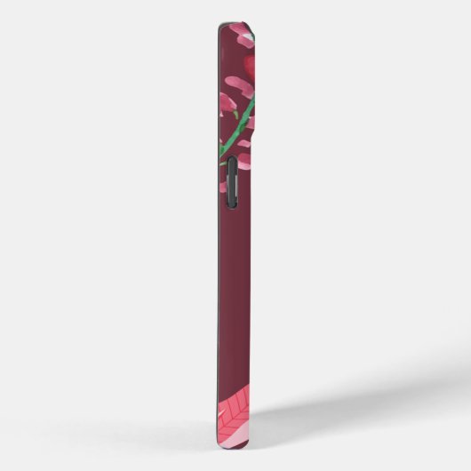 花の模様。 Case-Mate iPhoneケース (裏面 / 右)