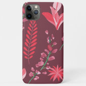 花の模様。 Case-Mate iPhoneケース (裏面)