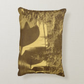 花の橋のヴィンテージ アクセントクッション (裏面(縦))