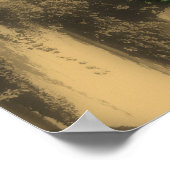 花の橋ヴィンテージ部分色 ポスター (角)