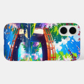 花の橋 – アニメ鮮やか春 Case-Mate iPhoneケース (裏面 (横))