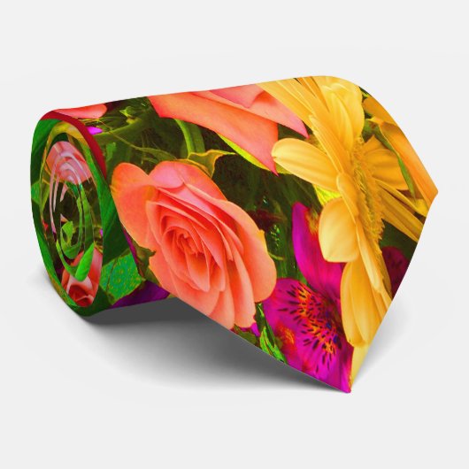 花の歓喜 ネクタイ (ロール)