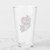 花の死んだスカルの日 タンブラーグラス (裏面)