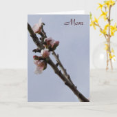 花の母の日のカード カード (黄色い花)