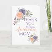 花の母の日の芍薬 シーズンカード (正面)