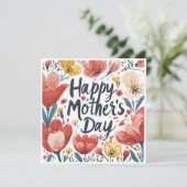 花の母の日カード シーズンカード (スタンド正面)