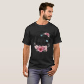 花の母の日2023の幸せな先生 Tシャツ (正面フル)