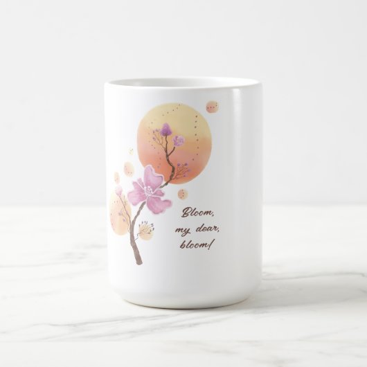 花の母の日 コーヒーマグカップ (中央)