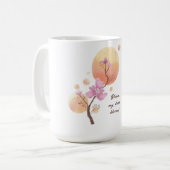 花の母の日 コーヒーマグカップ (正面左)