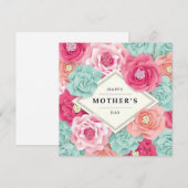 花の母の日 シーズンカード (正面/裏面)