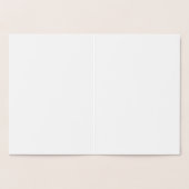 花の母の日 箔カード (内部)