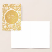 花の母の日 箔カード (ディスプレー)