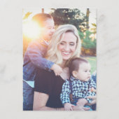 花の母親の日のカード シーズンカード (裏面)