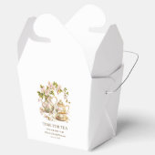 花の水差し お茶の時間 ブライダルシャワー フェイバーボックス (オープン)