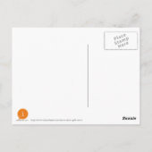 花の水彩少女_あなたは十分である ポストカード (裏面)