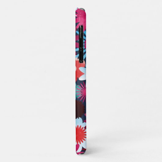 花の水彩模様 Case-Mate iPhoneケース (裏面/左)