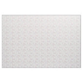 花の水彩画のユニコーンパターン ファブリック (ヤード)