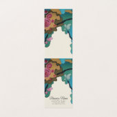 花の水彩紙&サイズオプション –  名刺 (内部フラット)