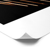 花の水景ポスター ポスター (角)