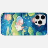 花の池のウーパールーパー 甘美な逃避行 Case-Mate iPhoneケース (裏面 (横))