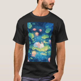 花の池のウーパールーパー 甘美な逃避行 Tシャツ