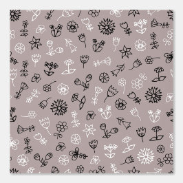 花の浮動模様 壁紙