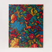 花の海で見られるジャングルのセレナーデ ジグソーパズル (縦)