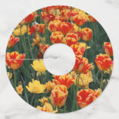 花の海 ワイングラスタグ (正面)