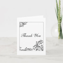 花の渦巻 サンキューカード