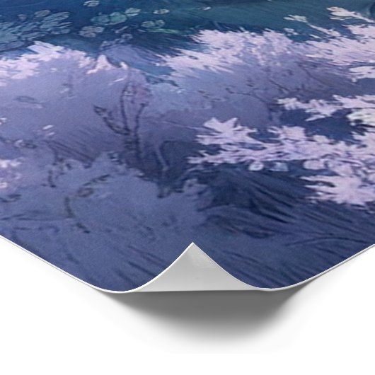 花の湖 ポスター (角)