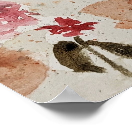 花の滝 ポスター (角)