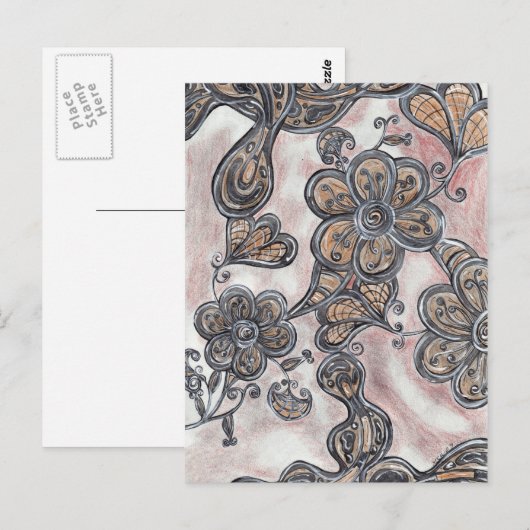 花の火星 ポストカード (正面/裏面)