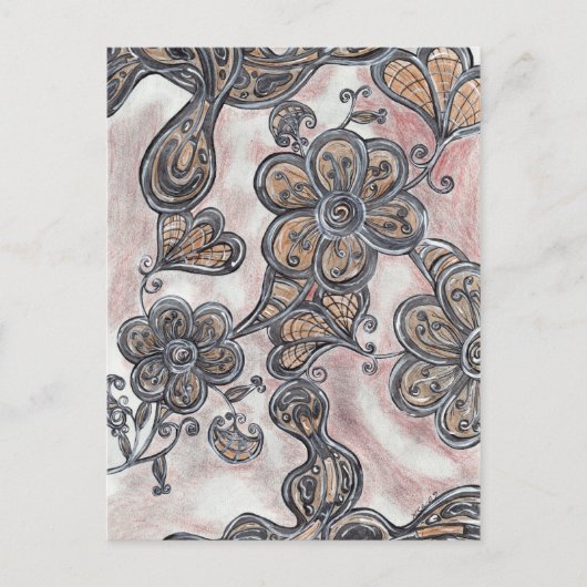 花の火星 ポストカード (正面)