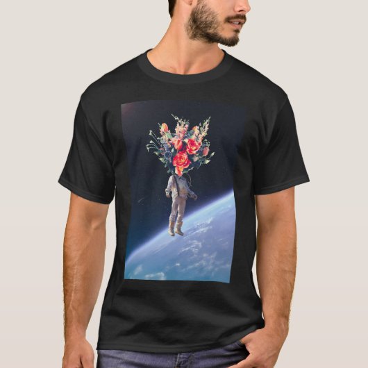 花の爆発 Tシャツ (正面)