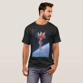 花の爆発 Tシャツ (正面フル)