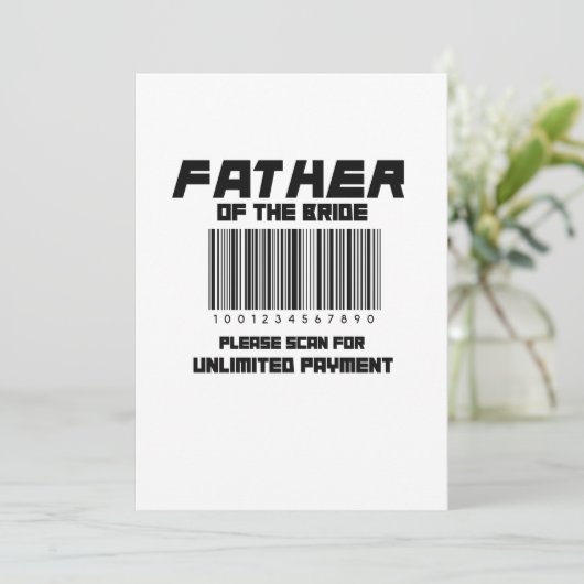 花の父 支払いスキャンしてください (スタンド正面)