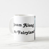 花の牧草地の城 – フェアリーランドに沿って夢 コーヒーマグカップ (正面左)