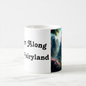 花の牧草地の城 – フェアリーランドに沿って夢 コーヒーマグカップ (中央)