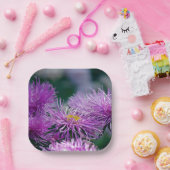 花の物語/アスター花 ペーパープレート (パーティー)