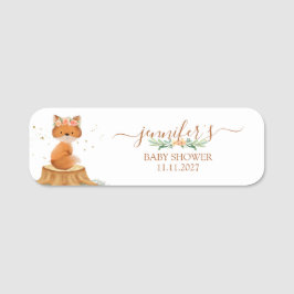 花の狐のお祭り 名札