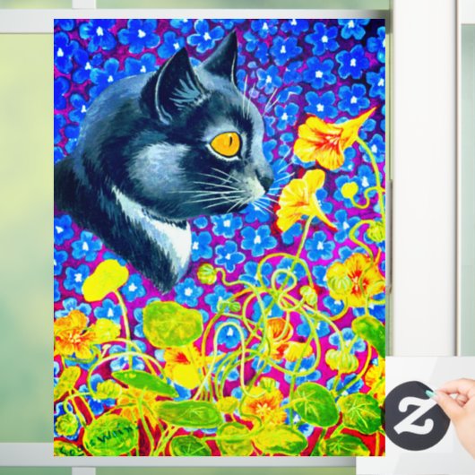 花の猫 ウィンドウサイン (ホーム)