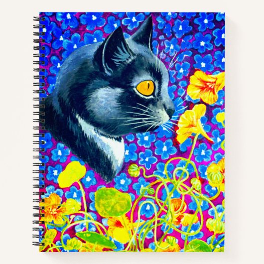 花の猫 ノートブック (正面)