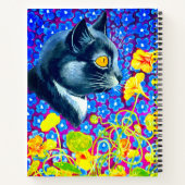 花の猫 ノートブック (裏面)