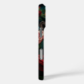 花の王冠を戴くジャガー絵画 Case-Mate iPhoneケース (裏面 / 右)