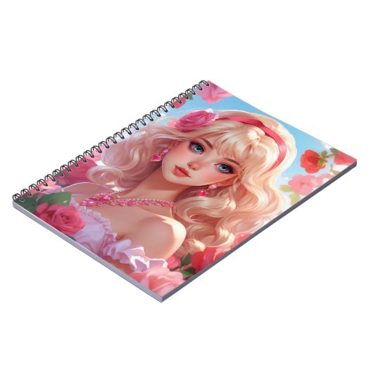 花の王女 ノートブック (左側)