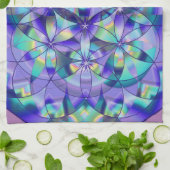 花の生けるキッチンタオル キッチンタオル (折り畳み)