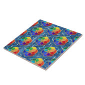 花の生命の種 タイル (側面)